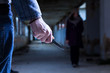 Photo: Criminal with Knife Waiting for a Woman Criminal with Knife Waiting for a Woman