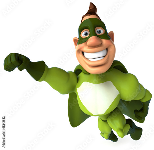 Illustration: Fun superhero Fun superhero