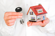 Foto: house in human hands house in human hands