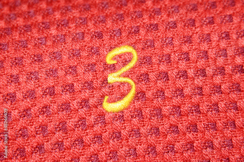 Photo: yellow digital in the cloth yellow digital in the cloth