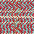 Colorful curved lines - seamless vector pattern