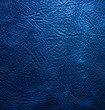 blue leather background