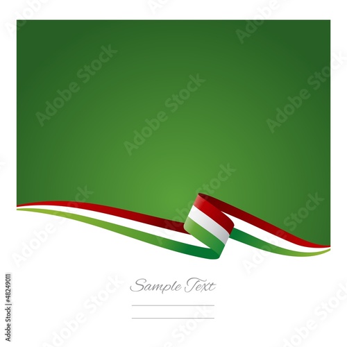 Vector: Abstract color background Hungarian flag vector Abstract color background Hungarian flag vector