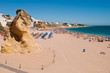 Albufeira beach in Algarve