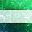 Modern abstract green background for Saint Patrick's Day