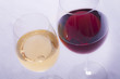 Foto: Weißwein und Rotwein Weißwein und Rotwein