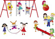 Illustration: happy children happy children