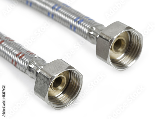 Photo: Reinforced water hose Reinforced water hose