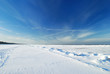 ice desert winter landscape