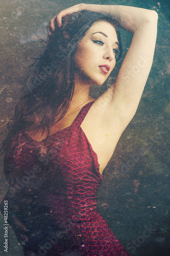 Photo: the purple dress the purple dress