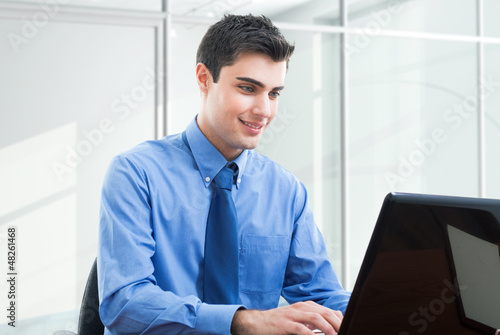 Photo: Businessman at work Businessman at work