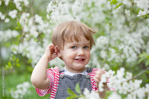 Photo: Happy baby girl Happy baby girl