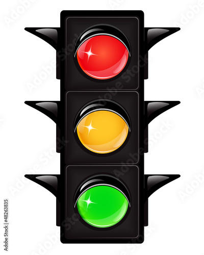 Vector: traffic light traffic light