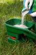 Fertilizing Lawn