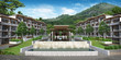 3d render of building 