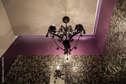 Photo: Ruby house - Original chandelier Ruby house - Original chandelier