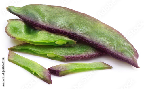 Photo: Hyacinth bean or Indian bean Hyacinth bean or Indian bean
