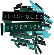 Word cloud for Alcoholic beverage