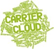 Word cloud for Carrier cloud