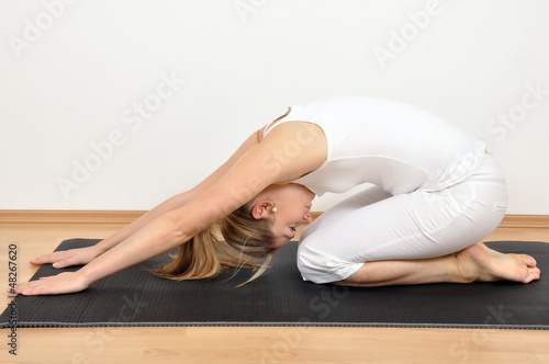 Photo: Junge Frau beim Training Junge Frau beim Training