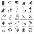 set Mobile servise web icons