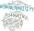 Word cloud for Nonprobability sampling