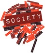 Word cloud for Society