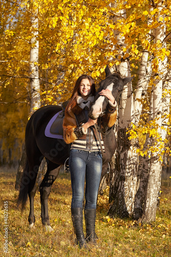 Photo: Horsewoman Horsewoman