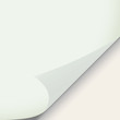 paper sticker with bent corner, illustration