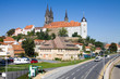 Meissen cityscape with the Albrechtsburg castle