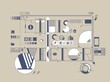 info graphic vector background, communication icons,