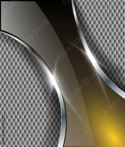 Vector: Abstract metallic background, vector design. Abstract metallic background, vector design.