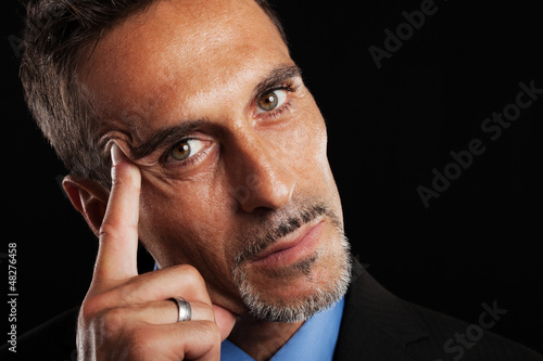 Photo: Confident businessman portrait Confident businessman portrait