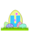 Alphabet Big Egg Hunt U