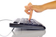 Hand Typing Keyboard