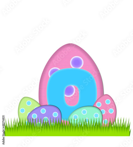 Illustration: Alphabet Big Egg Hunt O Alphabet Big Egg Hunt O