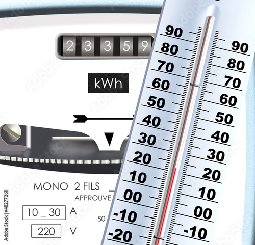 Illustration: chauffage électrique chauffage électrique