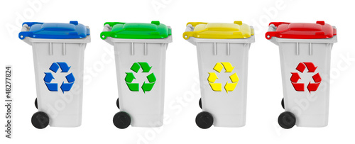 Photo: containers for recycling containers for recycling