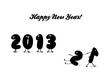 Vektor: New year 2013 Vector design New year 2013 Vector design