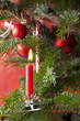 Weihnachtlich geschmückter Baum