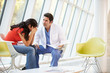 Doctor Offering Counselling To Depressed Woman