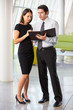 Businessman And Businesswomen Having Meeting In Office