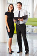 Businessman And Businesswomen Having Meeting In Office
