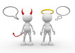 Angel and devil