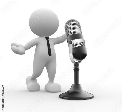 Illustration: Microphone Microphone