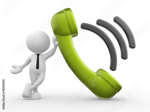 Illustration: Telephone receiver Telephone receiver