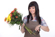 Photo: female florist female florist