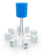 Database Server Connection Concept