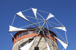 Foto: alte Windmühle auf Rhodos, Griechenland alte Windmühle auf Rhodos, Griechenland