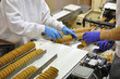 Fliessbandarbeit Lebensmittelindustrie / assembly line work